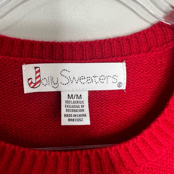 New! NWT. Christmas party/ugly sweater, deer, Camo, holiday festive! Medium. - Picture 6 of 6